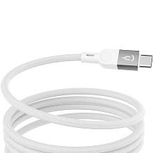 Кабель Asynora магнитный USB data cable USB-C / USB-C, 5A, 100Вт 1м, белый - 3