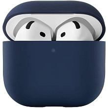 Чехол uBear Touch Pro темно-синий, для AirPods 4/4 ANC - 1