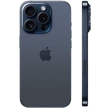 Смартфон Apple iPhone 15 Pro nano SIM+eSIM 256GB, синий титан (Blue Titanium) - 1