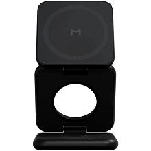 Зарядное устройство беспроводное Magssory Fold Pro 3 в 1, 23Вт, черный - 1