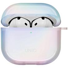 Чехол Uniq Iridescia (holographic) голографический кварц, для AirPods 4/4 ANC - 0