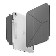 Чехол-книжка Uniq Camden Click для iPad 11 (2025)/10,9″ (2022), полиуретан, серый - 0