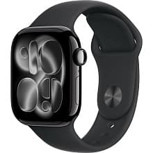 Смарт-часы Apple Watch Series 11 GPS 42mm (корпус - черный, ремешок Sport Band черный, размер M/L) - 0