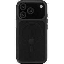 Чехол-накладка uBear Shade для iPhone 17 Pro, полиуретан, черный - 0