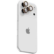 Защитное стекло uBear Extreme Metal Lens Shield для iPhone 17 Pro/Pro Max (камера смартфона) - 0