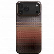 Чехол-накладка Pitaka Ultra-Slim для iPhone 17 Pro Max, кевлар, оранжевый - 0