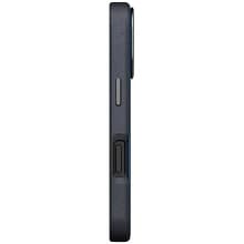 Чехол-накладка Uniq Lyden DS для iPhone 17 Pro Max, экокожа, синий/серый - 3