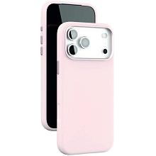 Чехол-накладка VLP Aster Pro для iPhone 17 Pro Max, силикон, розовый - 2