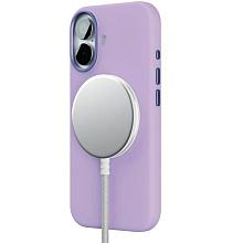 Чехол-накладка VLP Aster Pro для iPhone 17, силикон, лавандовый - 2