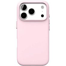 Чехол-накладка VLP Aster Pro для iPhone 17 Pro, силикон, розовый - 0