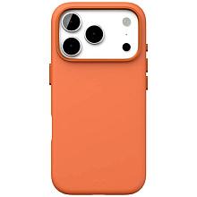 Чехол-накладка VLP Aster Pro для iPhone 17 Pro, силикон, оранжевый - 0