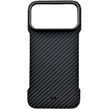 Чехол-накладка Magssory Aramid Zero для iPhone 17 Pro, кевлар, черный - 0