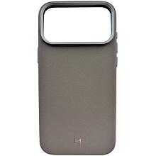 Чехол-накладка Magssory Eco-Leather Case для iPhone 17 Pro, экокожа, латте - 0