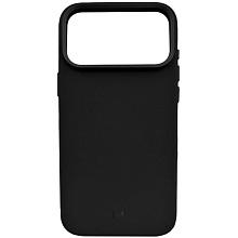 Чехол-накладка Magssory Eco-Leather Case для iPhone 17 Pro Max, экокожа, черная полночь - 0