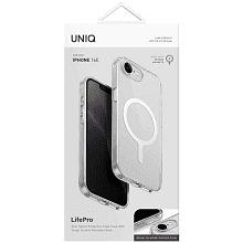 Чехол-накладка Uniq Lifepro Xtreme для iPhone 16e, силикон, прозрачный - 3