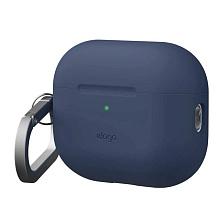 Чехол Elago Silicone Hang case темно-синий, для AirPods Pro 3 - 0