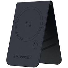 Кардхолдер Magssory Geotag Magnetic Find My Flip Wallet MagSafe, синий - 3