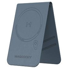 Кардхолдер Magssory Geotag Magnetic Find My Flip Wallet MagSafe, кобальт - 3