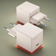 Зарядное устройство сетевое VLP NEO, 45Вт, серый - 3