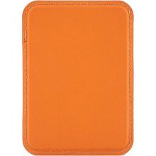 Кардхолдер uBear Split MagSafe, экокожа, оранжевый - 1