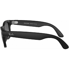 Умные очки Ray-Ban Wayfarer Matte Black Gradient Graphite M, черный - 1
