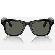 Умные очки Ray-Ban Wayfarer (Gen 2) Shiny Black Transition Graphite Green L, черный - 2