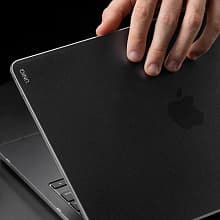 16" Накладка Uniq HUSK Pro Claro пластик, цвет серый, для MacBook Pro 16" 2021 - 1