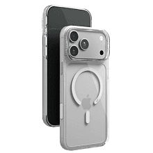 Чехол-накладка VLP Diamond Case для iPhone 18 Pro Max, поликарбонат/полиуретан, прозрачный - 2