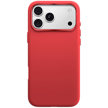 Чехол-накладка VLP Aster Pro Case для iPhone 18 Pro Max, силикон, красный - 0