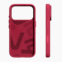 Чехол-накладка VLP Aster Pro Case для iPhone 18 Pro, силикон, красный - 1