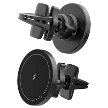 Автомобильный держатель VLP Snap Charge Qi2 черный - 3