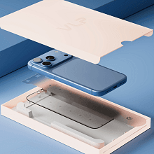 Защитное стекло VLP Privacy Easy Box 2.5D для iPhone 18 Pro Max - 2
