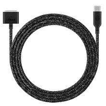 Кабель uBear Trend Cable USB-C / MagSafe 3 2,4м, черный - 1