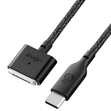 Кабель uBear Trend Cable USB-C / MagSafe 3 2,4м, черный - 3