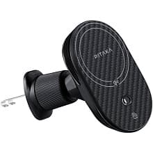 Автомобильный держатель Pitaka MagEZ Car Mount Pro 2 Qi2 черный - 0