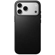 Чехол-накладка Nomad Traditional Case для iPhone 18 Pro Max, кожа, черный - 0