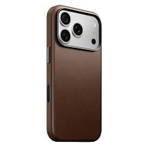 Чехол-накладка Nomad Traditional Case для iPhone 18 Pro, кожа, коричневый - 1