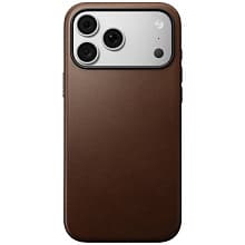 Чехол-накладка Nomad Modern Case для iPhone 18 Pro Max, кожа, коричневый - 0